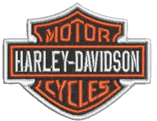 Harley  Davidson logo oranje