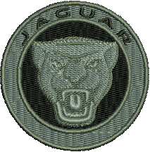 Jaguar grill  logo zwart