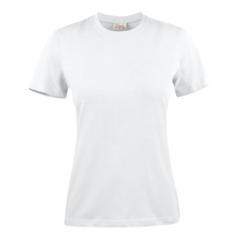 Heavy t-shirt Dames white