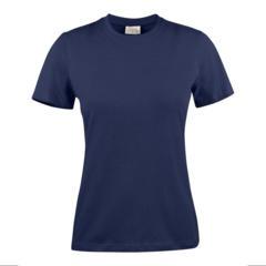 Heavy t-shirt Dames navy