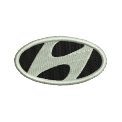 Hyundai-badge-164-zilvergrijs