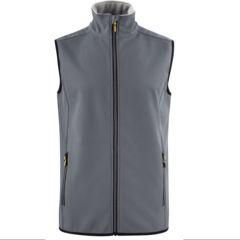 Softshell vest Heren grey